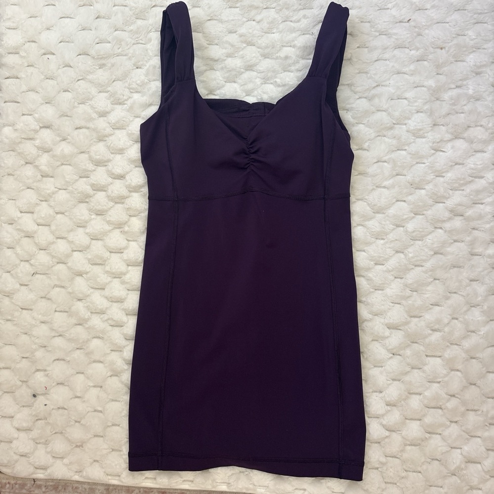 Purple Sleeveless Dress